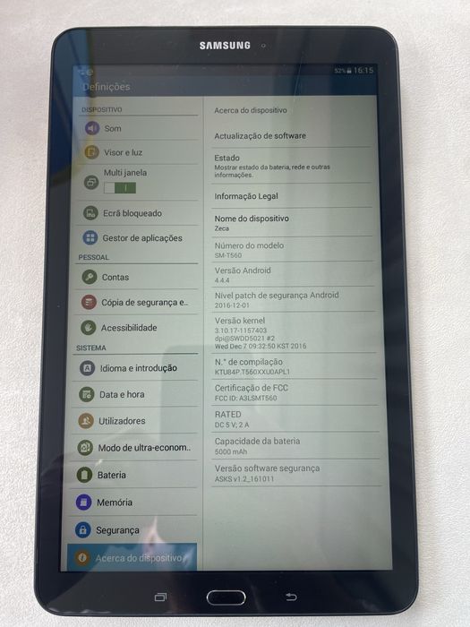 Samsung Galaxy Tab E 9.6 SM-T560