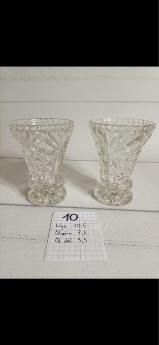 Sprzedam krysztaly z PRL-u