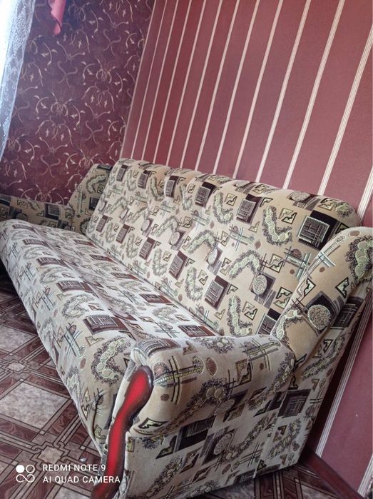 Диван і два крісла великі комплект