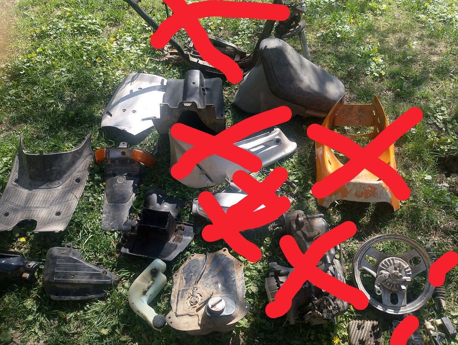 Продам фільтр бокс Хонда діо 18 ,сидіння ,бак