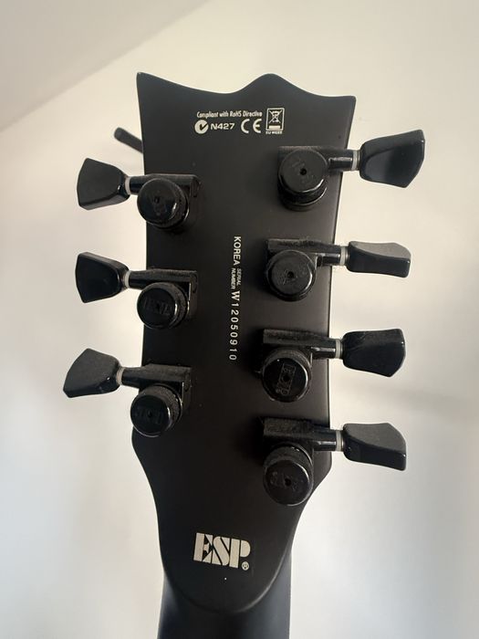 Gitara ESP LTD MKH-7 BLKS Mark Heylmun Signature