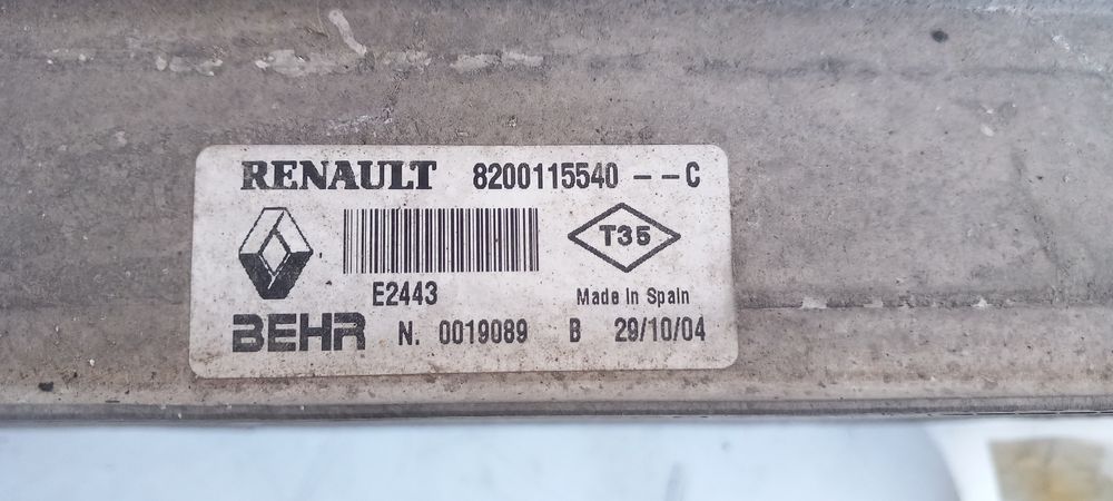 Radiador do intercooler RENAULT Megane II Break (KM0/1_)