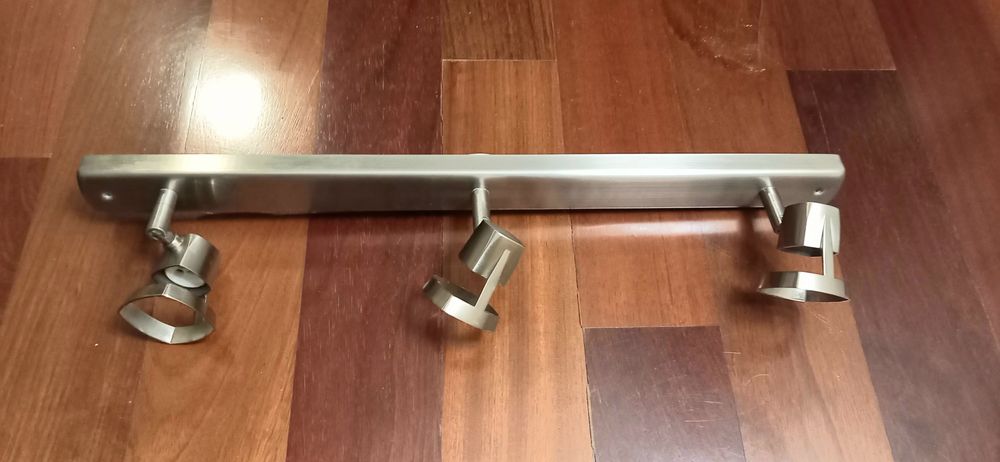 Candeeiro de Teto  Projetor de Focos em Alumínio