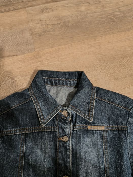 Płaszcz jeansowy damski