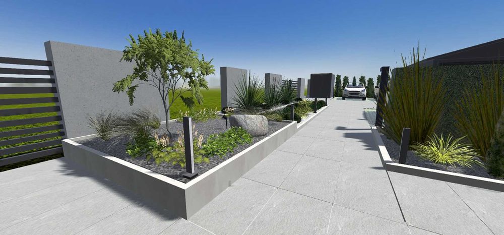 Projektowanie, aranżacje, wykonywanie ogrodów.