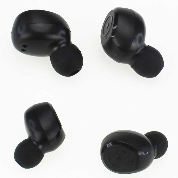 Słuchawki bezprzewodowe douszne bluetooth powerbank dotyk etui K-656