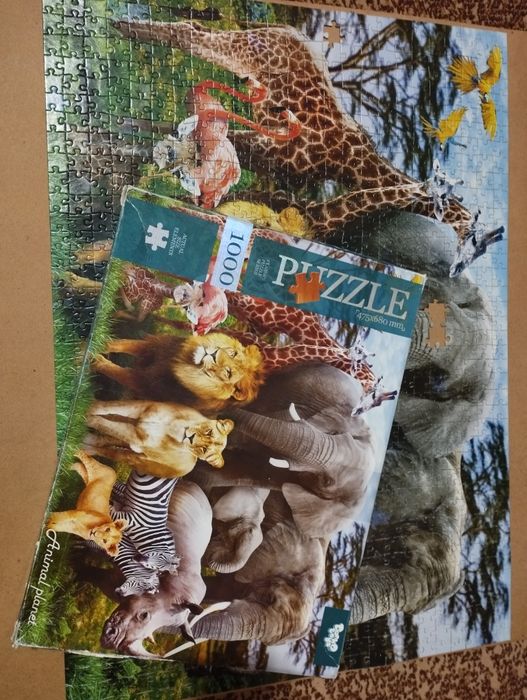Пазли 1000 шт звірі тварини danko toys