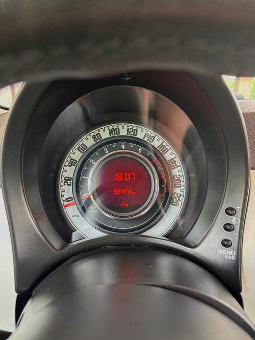 Fiat 500C caixa automática