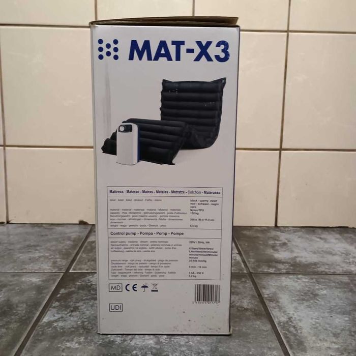 Materac przeciwodleżynowy MAT X3