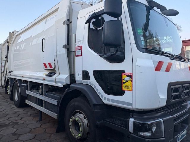 Renault D 26 Wide śmieciarka Euro 6  dwukomorowa Geesink Norba MF300 FAUN selektywna zbiórka