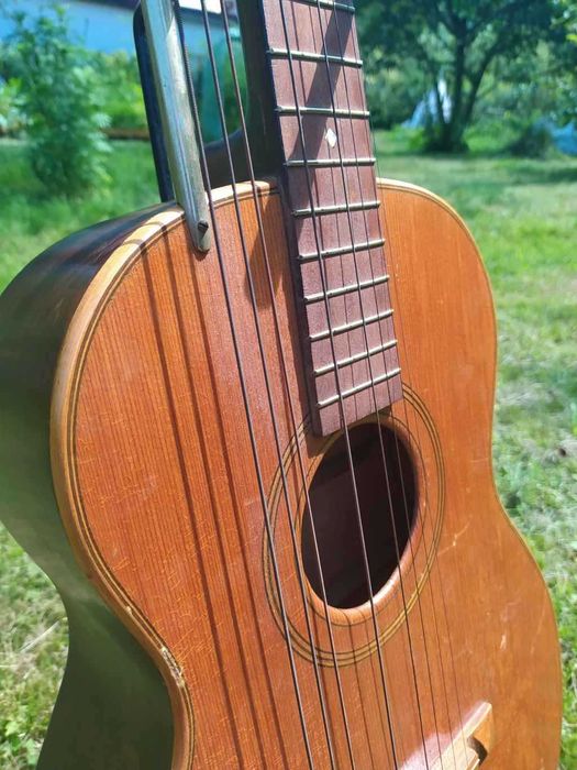 Gitara 10 strunowa, kopia Levin, Nya Musikinstrumentfabriken Göteborg.