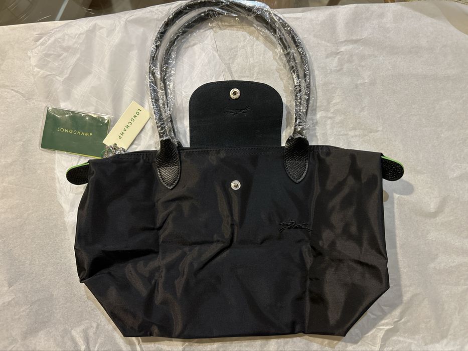 Torebka Longchamp cała czarna M