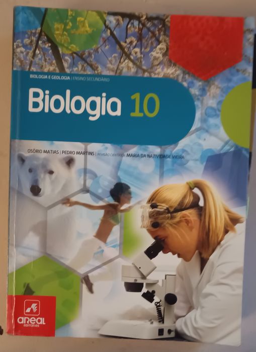 Manuais "Biologia e Geologia 10" e caderno de atividades