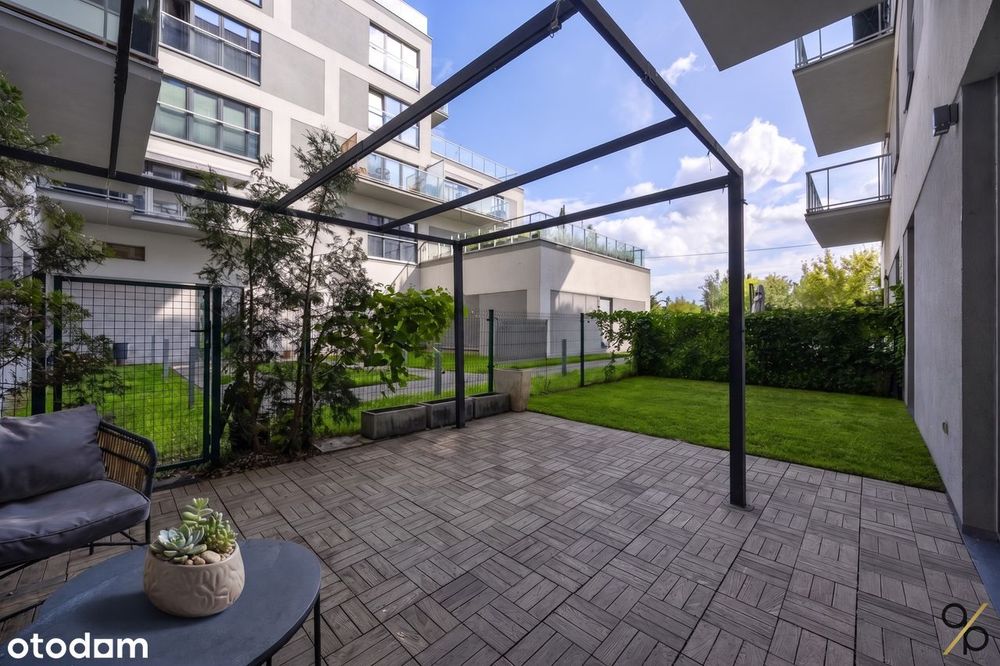 Wyjątkowe mieszkanie | ogród 45 m² | 4 m wysokości | Wilanowska 33