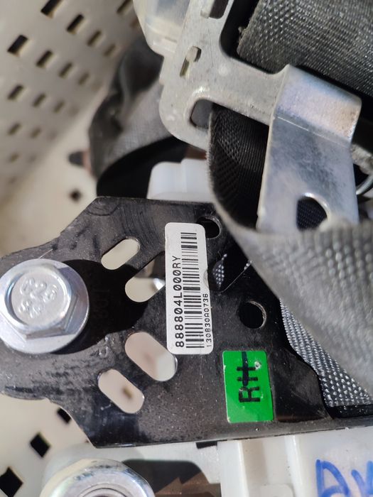 Ремені безпеки передній правий лівий задні Хундай Акцент РБ Кіа Ріо 3