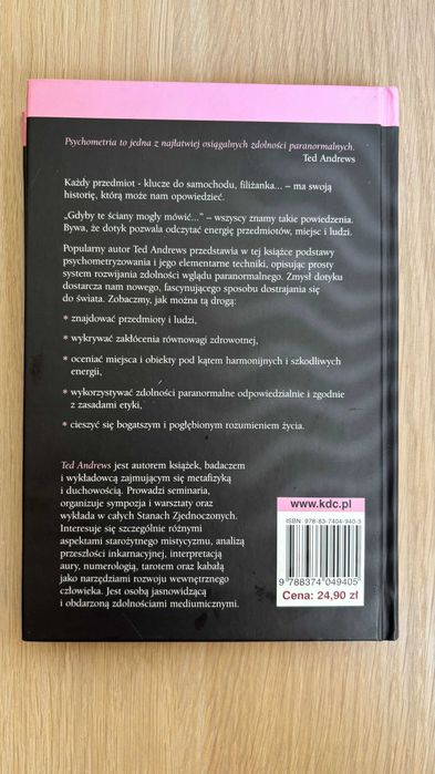 Czytanie Przez Dotyk-Ted Andrews