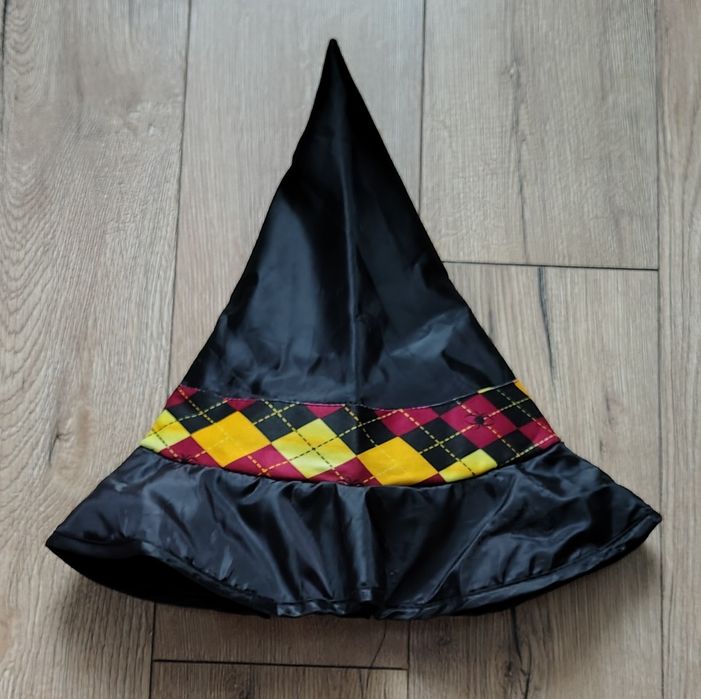 Tiara kapelusz czarownicy czarodzieja Harry Potter 8-11 lat