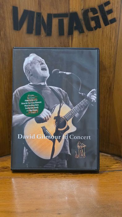 David Gilmour (Pink Floyd) In Concert (Dvd Original com Estojo Impecável)