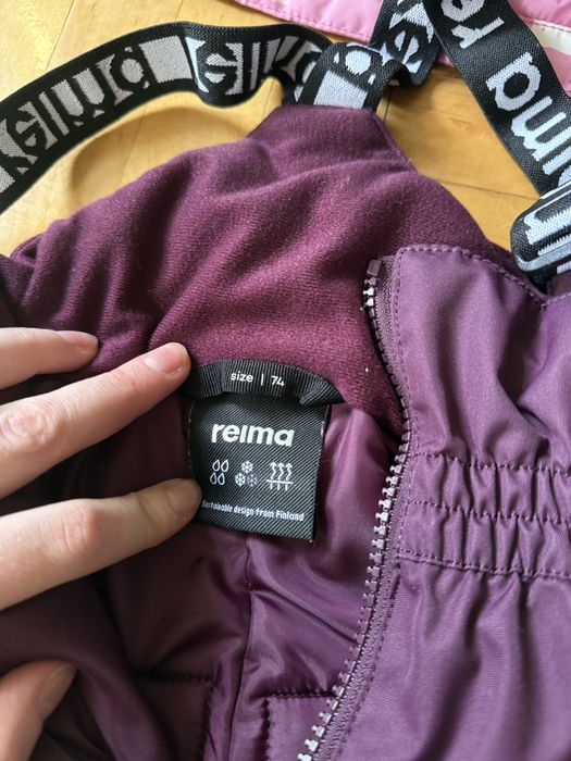 Зимовий комплект куртка + штани reima 74 (великомірить)