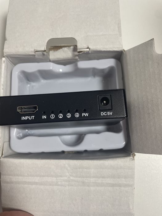 Aktywny rozdzielacz HDMI 1 in 4 full HD 4Kx2K