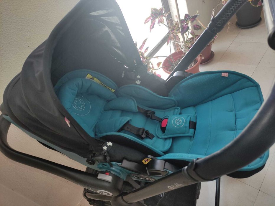 Conjunto completo bebé: Ovinho bebé + Carrinho criança