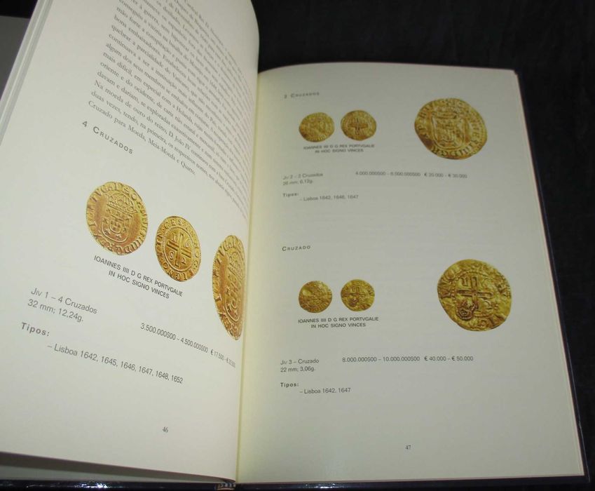 Livro Moedas de Ouro de Portugal 1185 a 1889 Javier Salgado