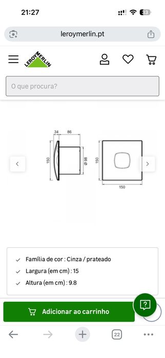 Extrator WC Novo