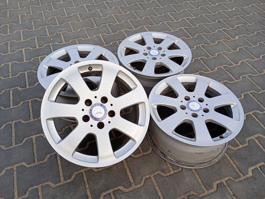 Mercedes  ORYGINALNE  16"  5x112  7,5Jx16H2  ET42   Super WZÓR i STAN