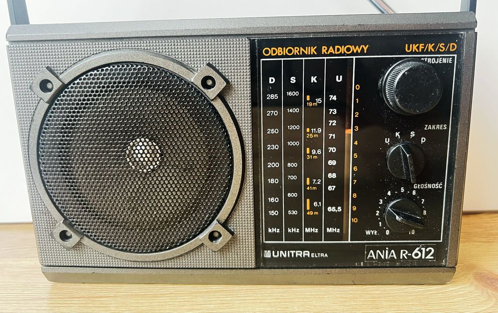 Radio przesośne Unitra Eltra Ania/Zosia PRL