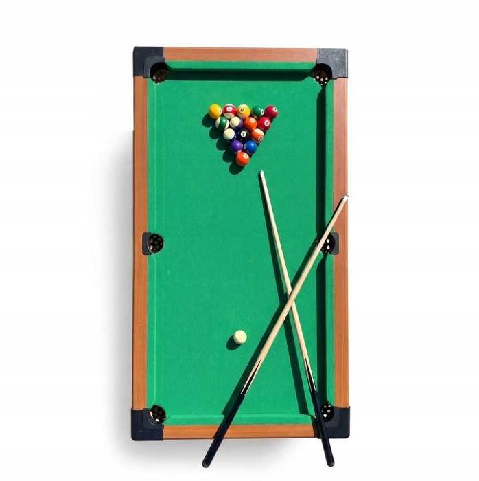 Stół bilardowy POOL 4,5 FT stół do bilarda 54" 122x61cm akcesoria zestaw