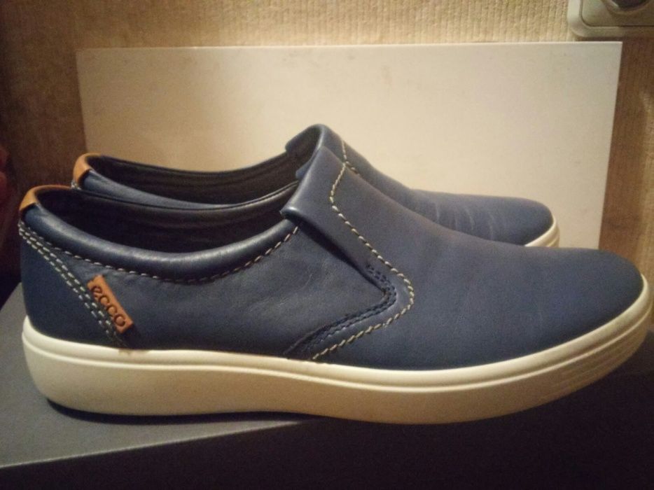 Ессо. Кожа.Мокасины.Слипоны.