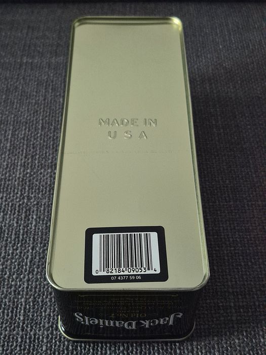 Puszka po Jack Daniel's Whiskey