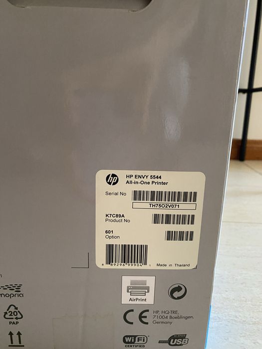 Hp Envy 5544 wireless