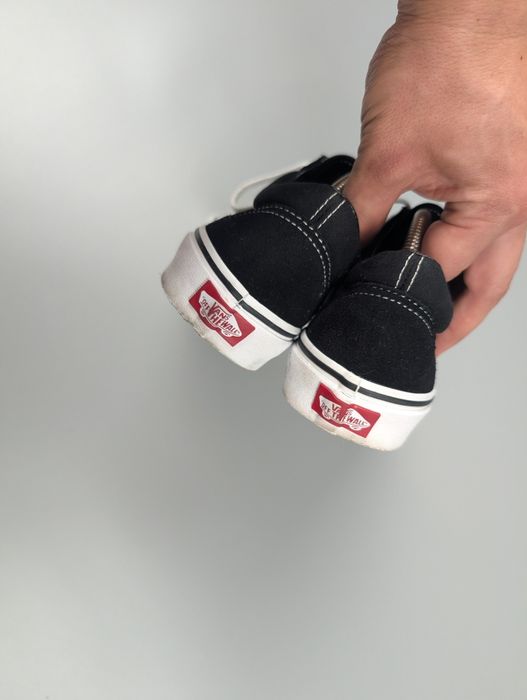 Кеди жіночі (39, 25 см) Vans Old Skool Black Оригінал
