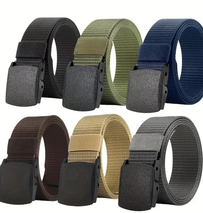 Чоловічий ремінь з міцної тканини