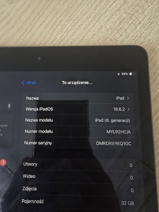 Ipad 8 generacji