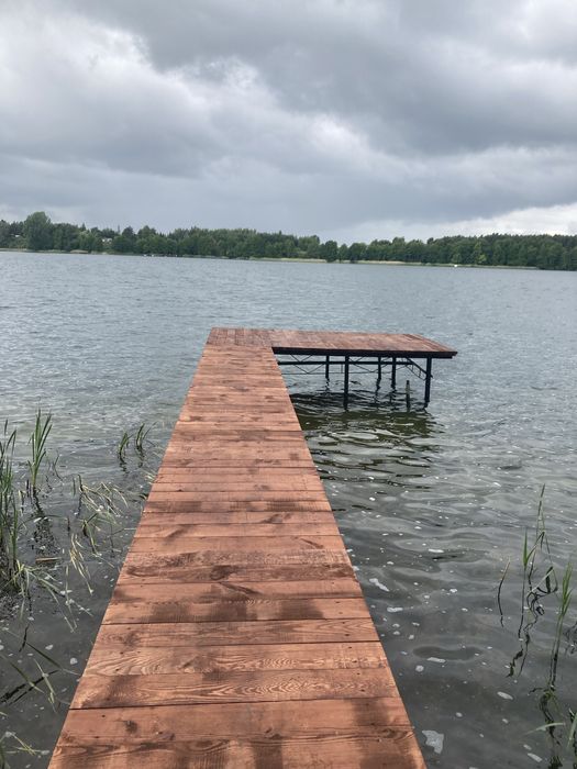 Dom działka nad jeziorem Głuszynskim