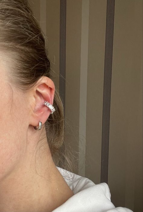 Каф на вушко, сережка, кліпса, в мішечку