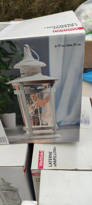 Białe lampiony 6 sztuk ślub/komunia/ do ogrodu