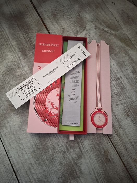 AP Swatch Otto Rosso