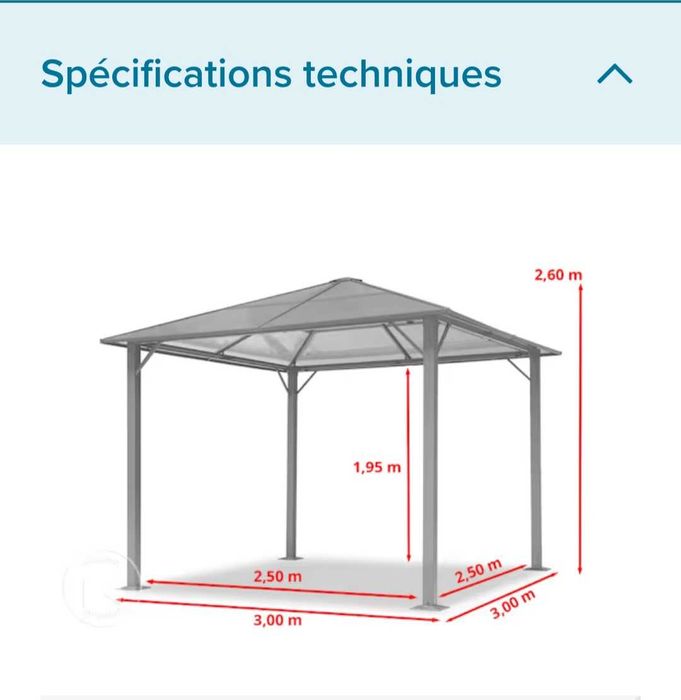 caramanchão de jardim
