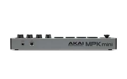 Akai MPK Mini MK3 Grey – Controlador MIDI 25 Teclas + 8 Pads