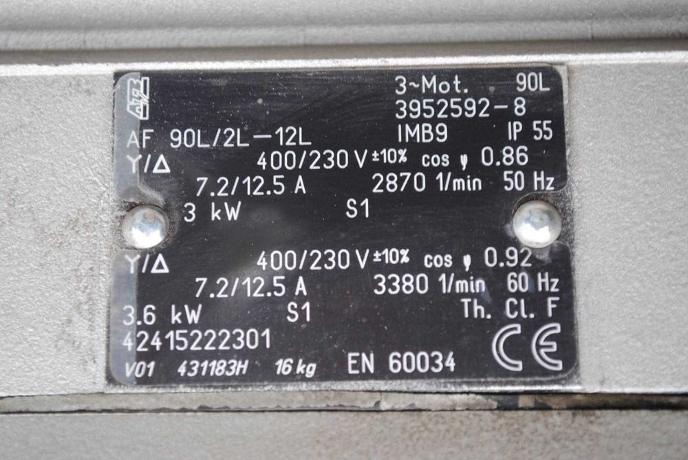 Wentylator bocznokanałowy, pompa próżniowa 3kw. BECKER