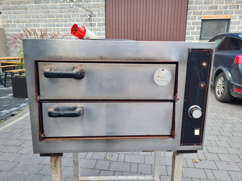 Piec do pizzy dwukomorowy treviso italy