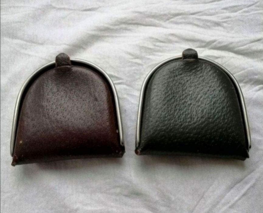 Кошелёк монетница кожаный ссср