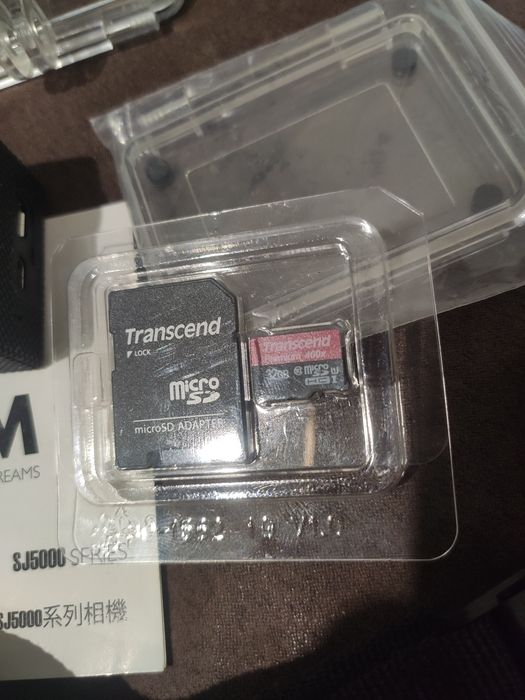 Екшн-камера SJCAM SJ5000 4K, карта 32 ГБ + набір кріплень