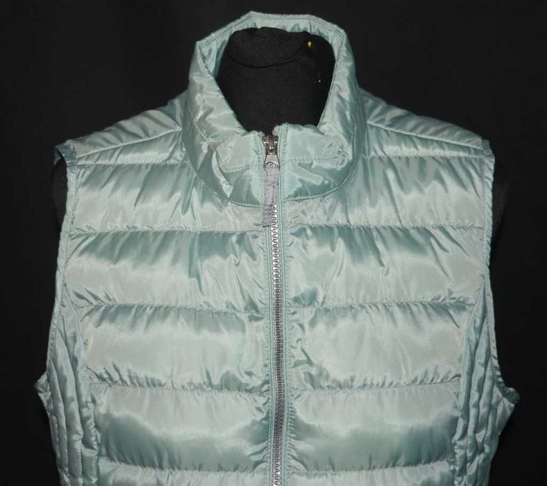 Miętowy bezrękawnik pikowany Collection 40