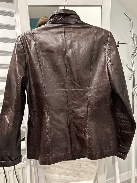 Куртка шкіряна