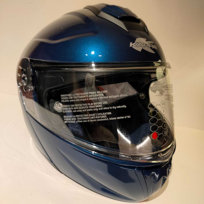 Capacete modular Kappa kv50 dupla homologação ECE + PJ mota scooter