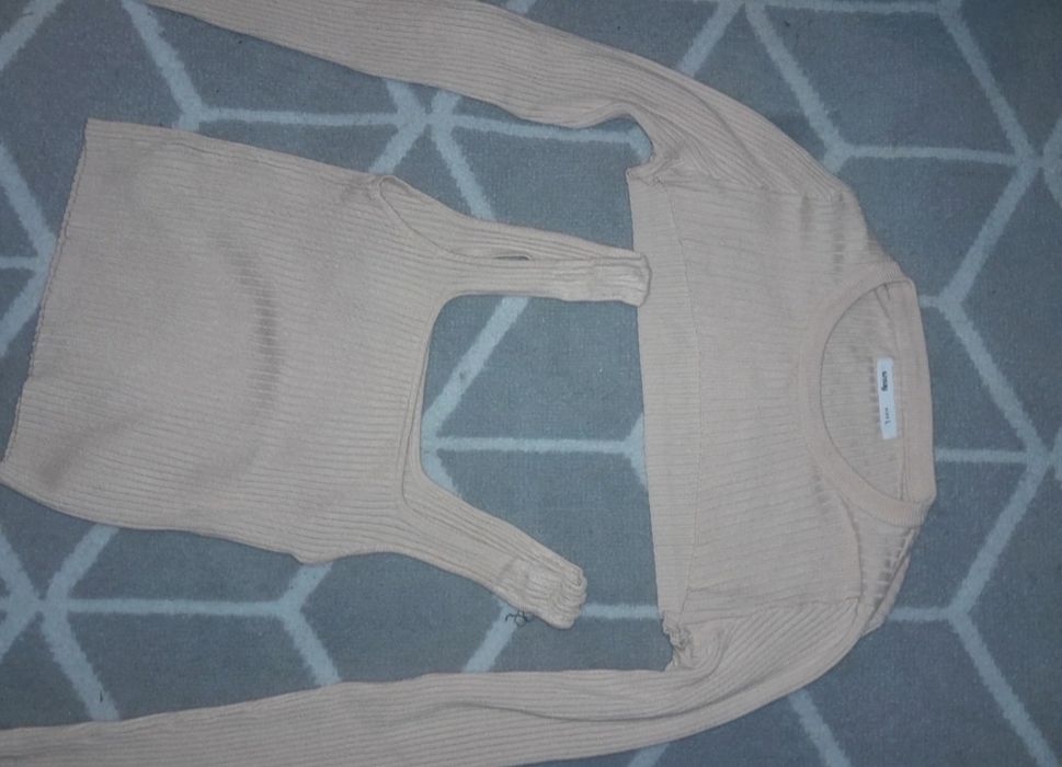 Bluzka damska beżowa